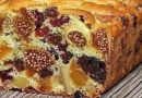 Торт Мазурка з сухофруктами та горіхами